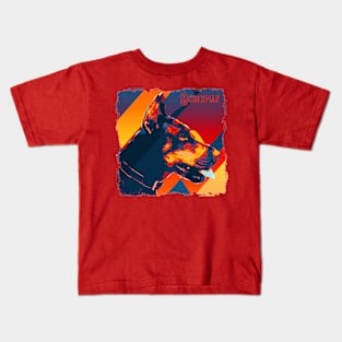 Doberman Pinscher Kids T-Shirt